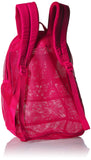 NIKE Brasilia Mesh Backpack 9.0, Rush Pink/Rush Pink/White, Misc - backpacks4less.com