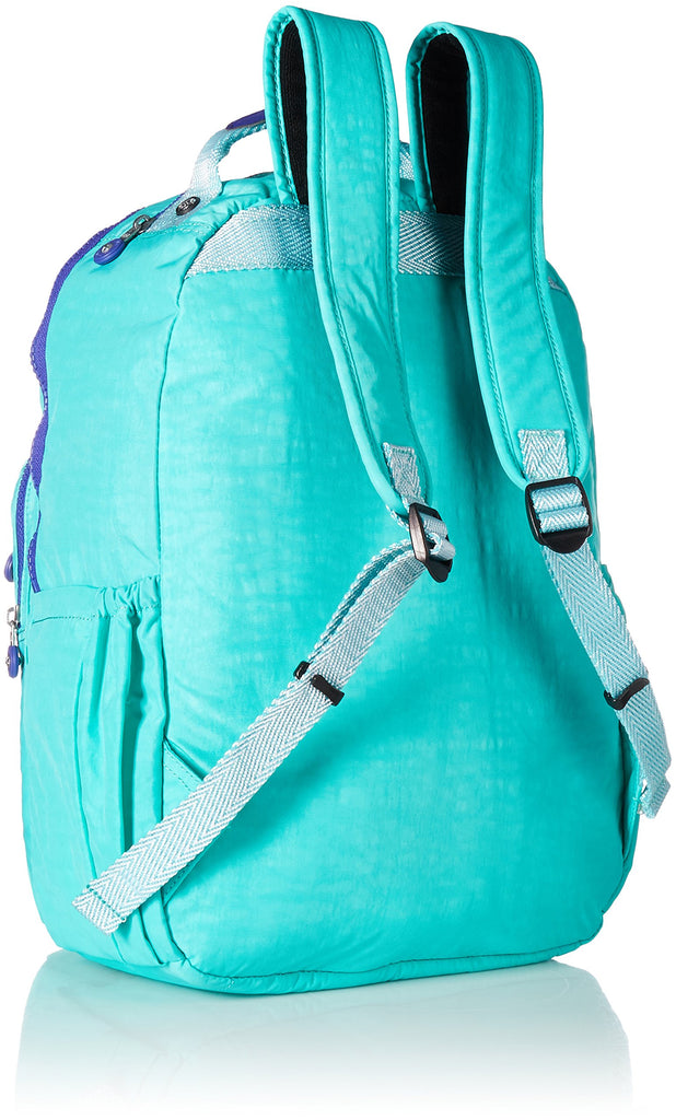 Seoul L Solid Laptop Backpack, Breezy Turquoise - backpacks4less.com