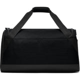 Nike Brasilia Training Duffel Bag, Versatile Bag with Padded Strap and Mesh Exterior Pocket, Medium, Black/Black/White - backpacks4less.com