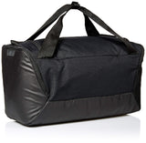 NIKE Brasilia Small Duffel - 9.0, Black/Black/White, Misc - backpacks4less.com