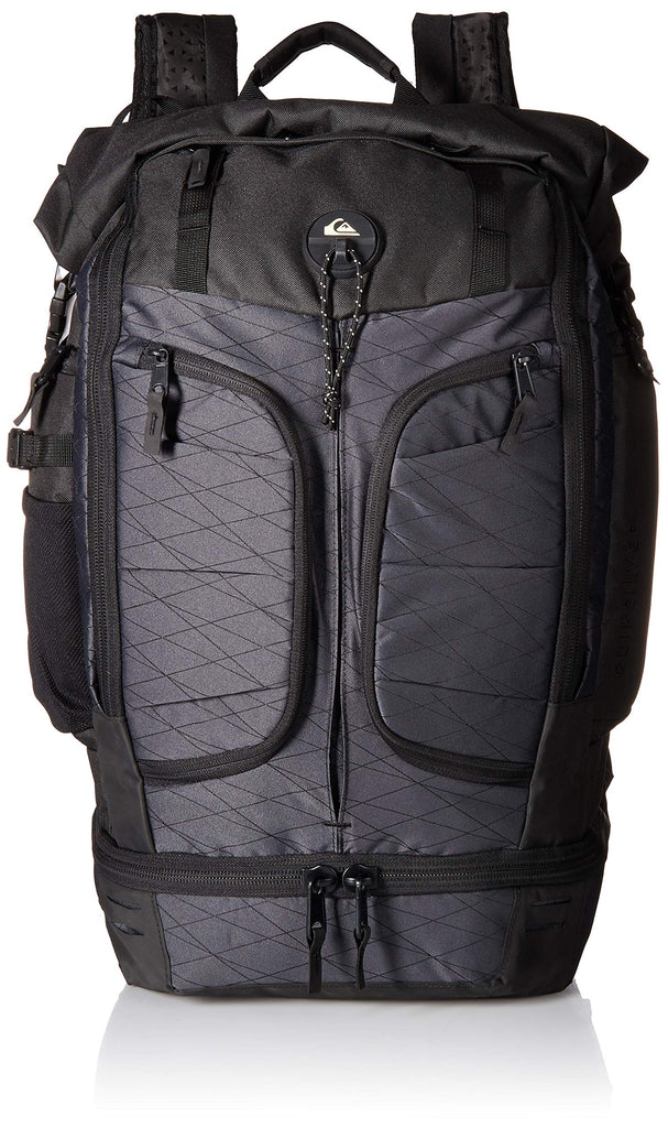 Voorspeller JEP microfoon Quiksilver Men's CAPITAINE Backpack, black, 1SZ– backpacks4less.com
