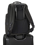 TUMI - Alpha Bravo Sheppard Deluxe Brief Pack Laptop Backpack - 15 Inch Computer Bag for Men and Women - Black - backpacks4less.com