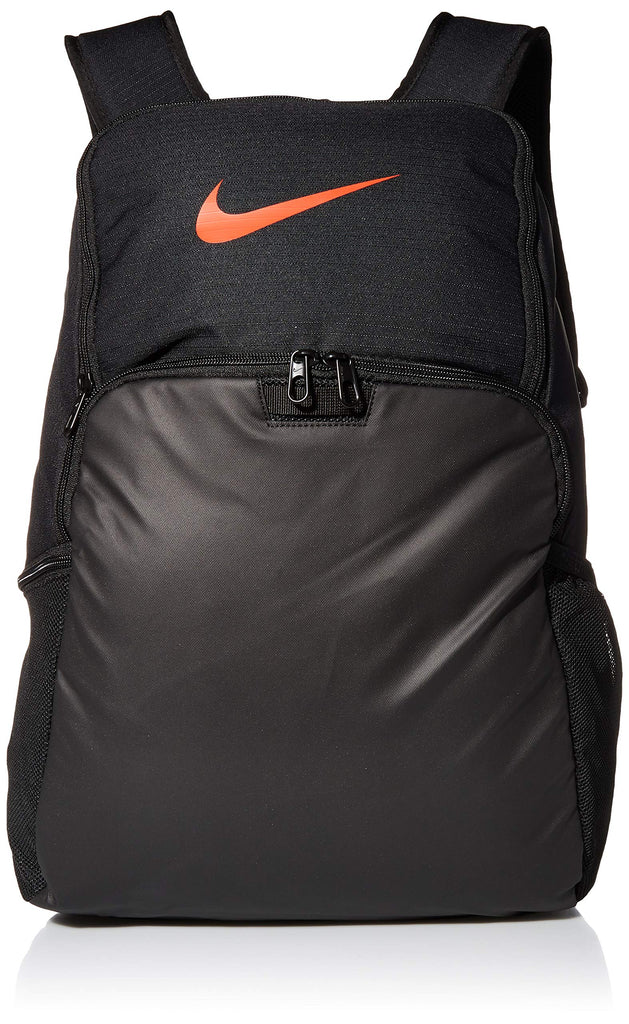 Nike Nike Brasilia X-large Backpack - 9.0, Black/Black/University Red, Misc - backpacks4less.com