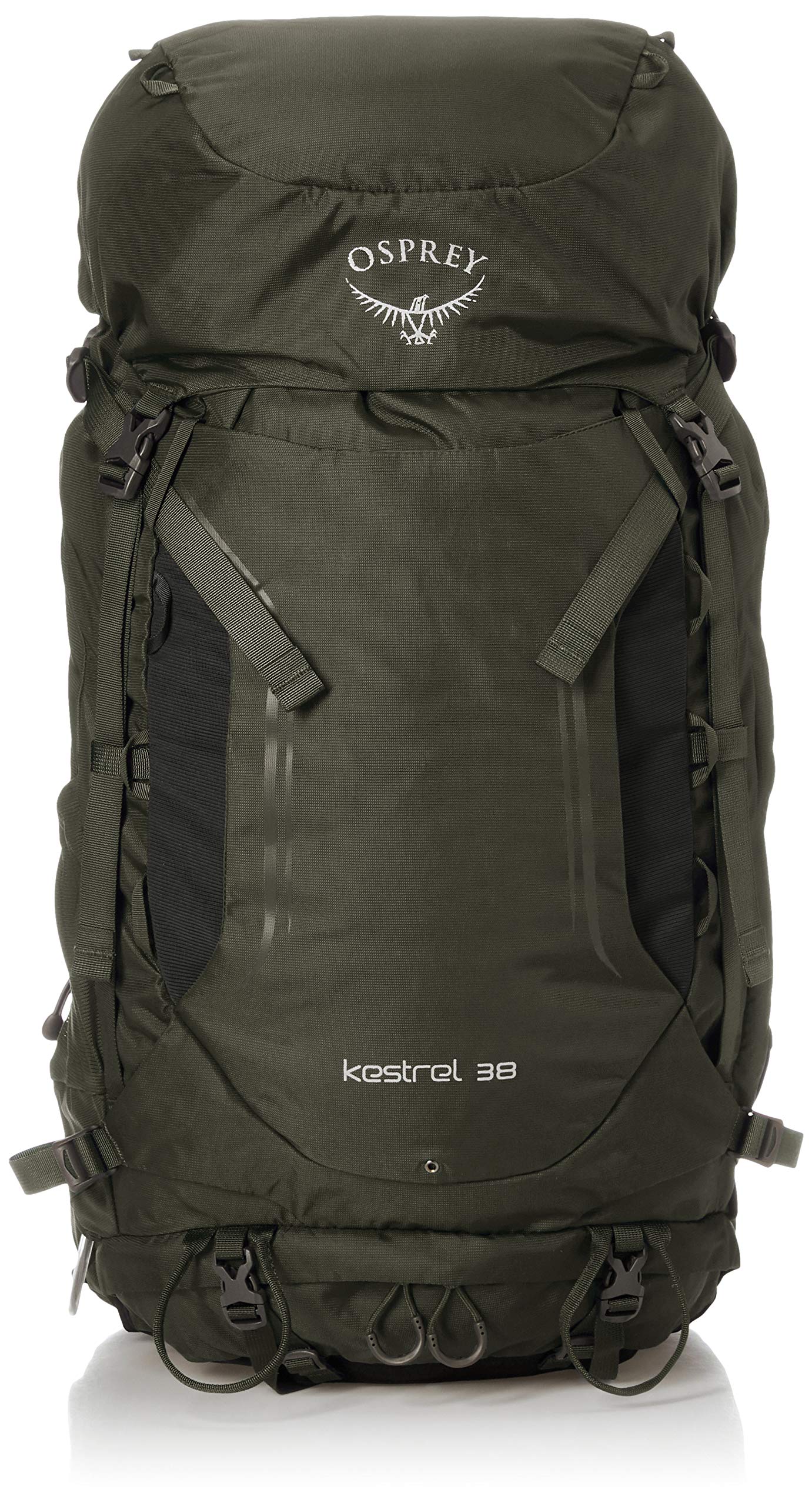 Osprey Packs Kestrel 38 Backpack, Picholine Green, Medium/Large