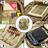 PANS Military Travel Backpack Tactical Outdoor Daypack MOLLE Bag for Hiking,Camping - backpacks4less.com