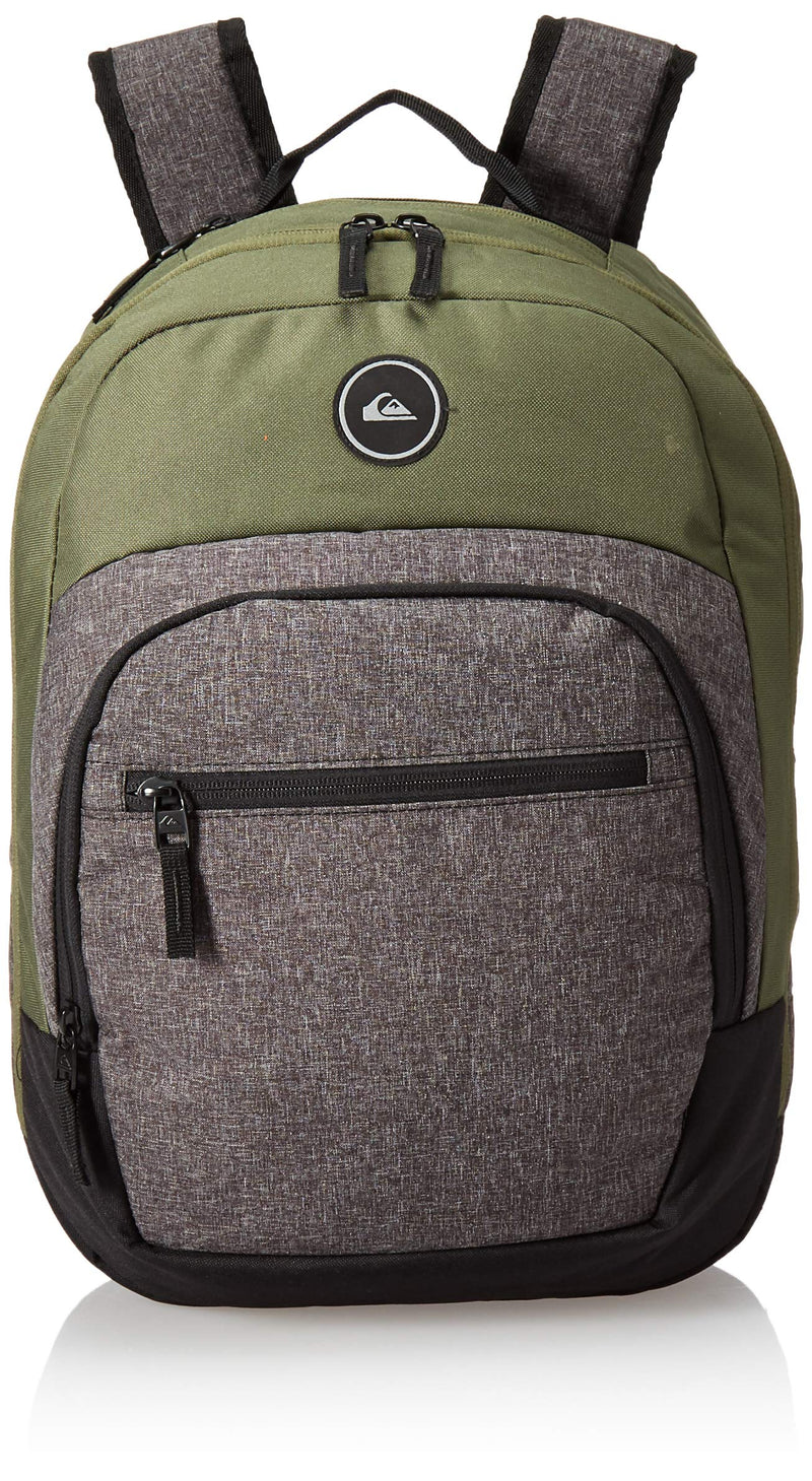 Quiksilver Men's SCHOOLIE Cooler II Backpack, thyme, 1SZ - backpacks4less.com