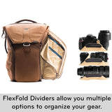Peak Design Everyday Backpack 20L (Tan Camera Bag) - backpacks4less.com