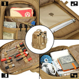 Military Expandable Travel Backpack Tactical Waterproof Work Backpack for Men(TAN) - backpacks4less.com
