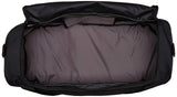 Nike Brasilia Training Medium Duffle Bag, Durable Nike Duffle Bag for Women & Men with Adjustable Strap, Black/Black/Habanero Red - backpacks4less.com