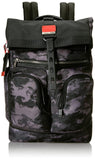 Tumi Men's Alpha Bravo London Roll Top Backpack, Charcoal Restoration, One Size - backpacks4less.com