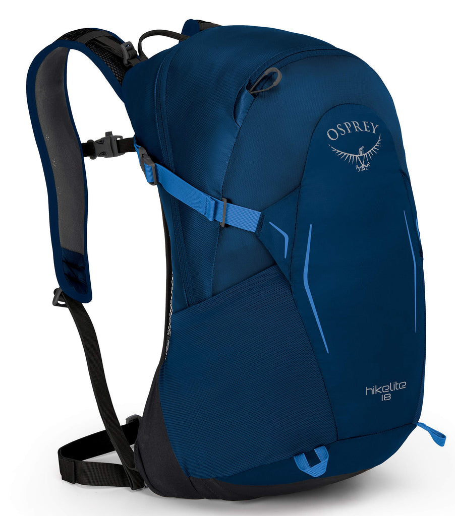 Osprey Packs Hikelite 18 Backpack, Bue Bacca, OneSize - backpacks4less.com