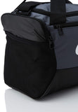 NIKE Brasilia X-Small Duffel - 9.0, Flint Grey/Black/White, Misc - backpacks4less.com