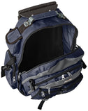 Everest Deluxe Wheeled Backpack, Navy/Gray/Black, One Size - backpacks4less.com