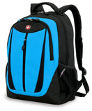 Swiss Gear SA3077 Black with Blue Lightweight Laptop Backpack - Fits Most 15 Inch Laptops and Tablets - backpacks4less.com
