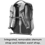 Peak Design Everyday Backpack 20L (Charcoal, expandable 12-20L) - backpacks4less.com