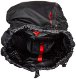 Osprey Packs Kestrel 48 Backpack, Black, Medium/Large - backpacks4less.com