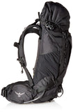 Osprey Packs Kestrel 38 Backpack, Black, Medium/Large - backpacks4less.com