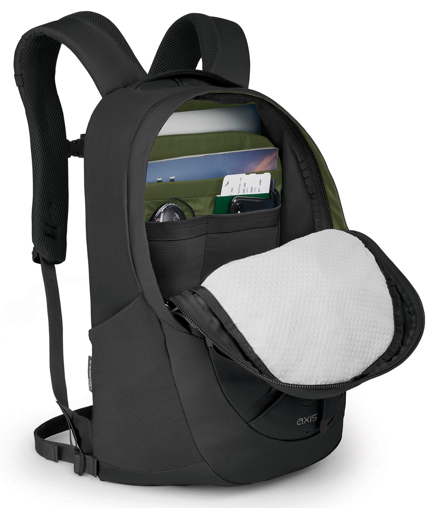 Osprey Packs Axis Laptop Backpack, Sentinel Grey - backpacks4less.com