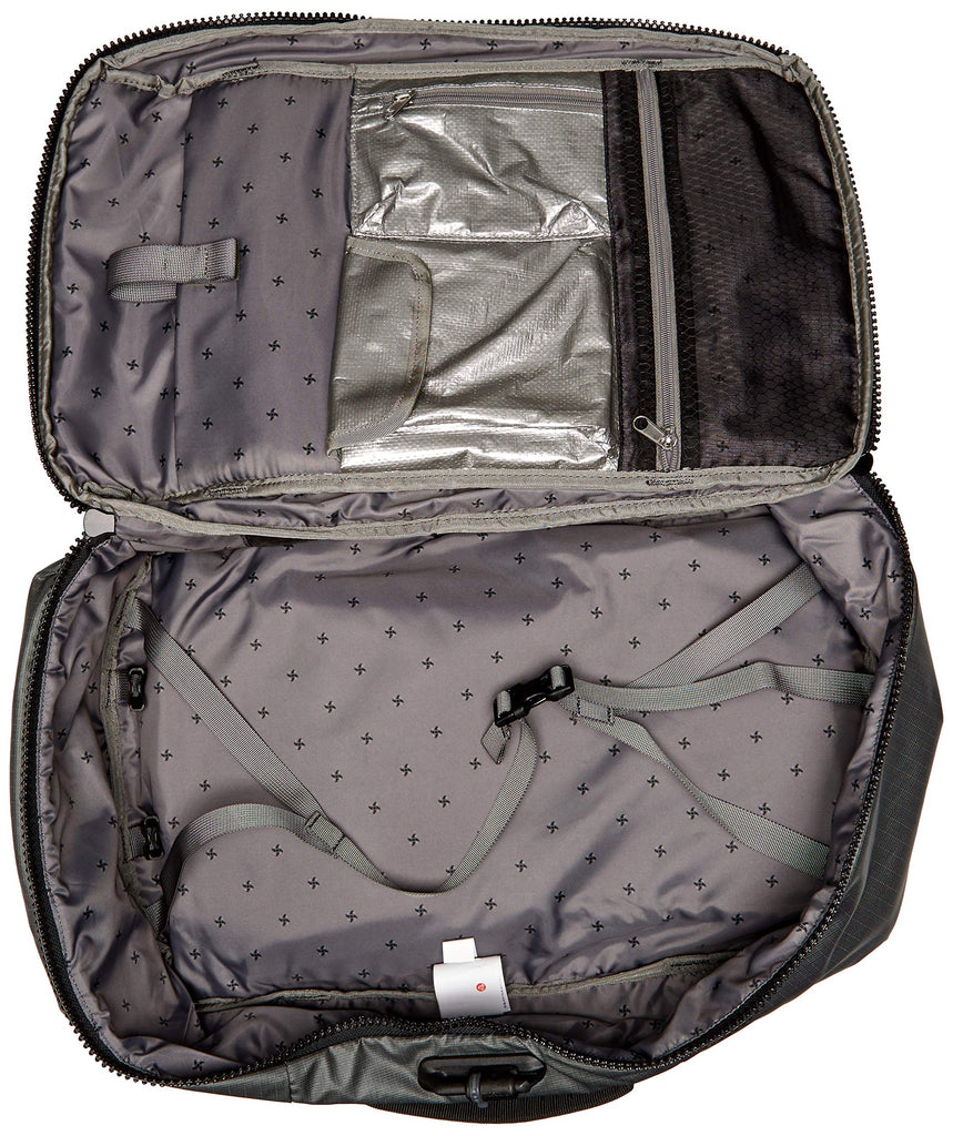 Quiksilver Men s PACSAFE X QS Carry ON Backpack charcoal gray 1SZ backpacks4less