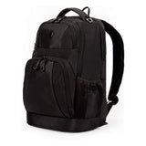 SWISSGEAR Large Padded 15-inch Laptop Backpack | Work, School, Commute | Men's and Women's - Black - backpacks4less.com