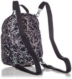 Kipling womens Alber 3-In-1 Convertible Mini Backpack, Navy stick Print, One Size - backpacks4less.com