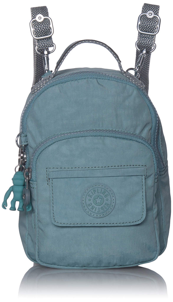 alber 3-in-1 convertible mini bag backpack Kipling womens Alber 3-In-1 Convertible Mini Backpack, Aqua Frost, One Size