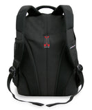 Swiss Gear SA3077 Black with Red Lightweight Laptop Backpack - Fits Most 15 Inch Laptops and Tablets - backpacks4less.com