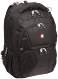 Swiss Gear SA1908 Black TSA Friendly ScanSmart Laptop Backpack  - Fits Most 17 Inch Laptops and Tablets - backpacks4less.com