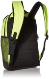 Nike Brasilia Medium Training Backpack, Nike Backpack for Women and Men with Secure Storage & Water Resistant Coating, Volt/Black/White - backpacks4less.com