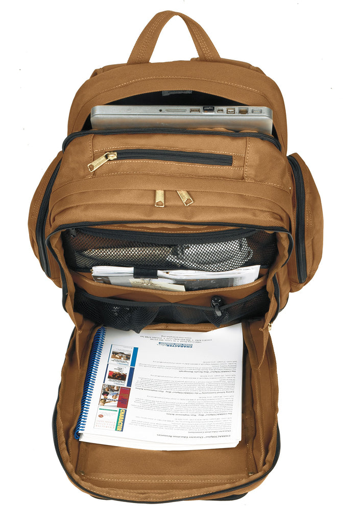Carhartt Legacy Deluxe Work Backpack with 17-Inch Laptop Compartment, –