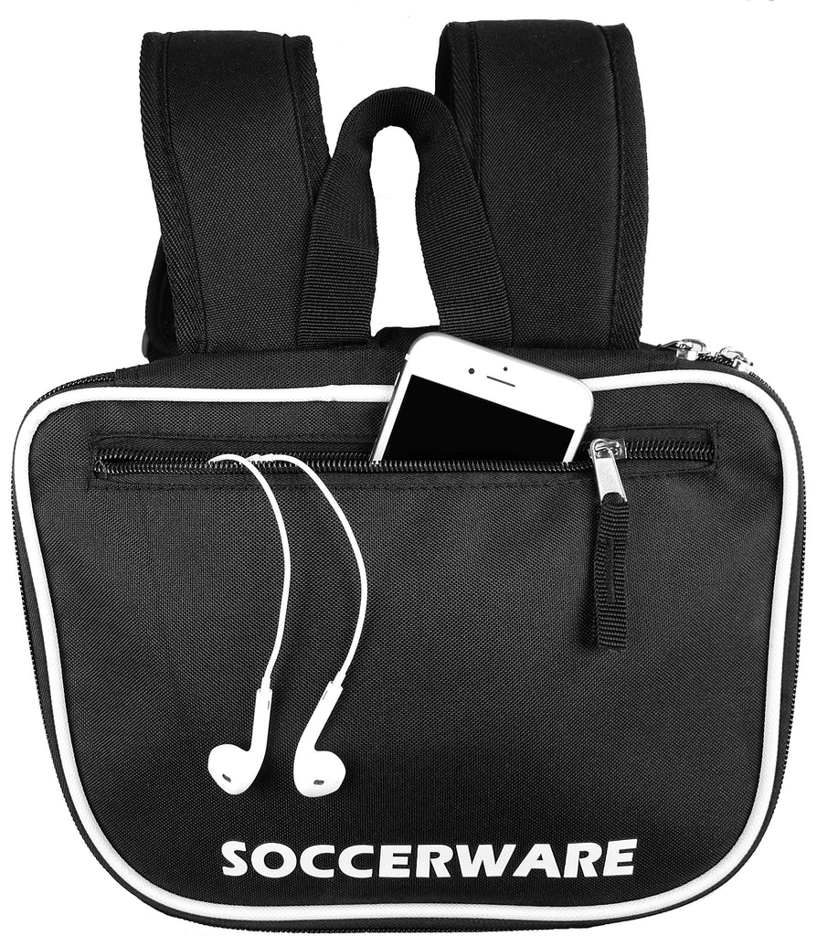 Soccer Backpack with Ball Holder Compartment - for Boys & Girls | Bag Fits All Soccer Equipment & Gym Gear (Black) - backpacks4less.com
