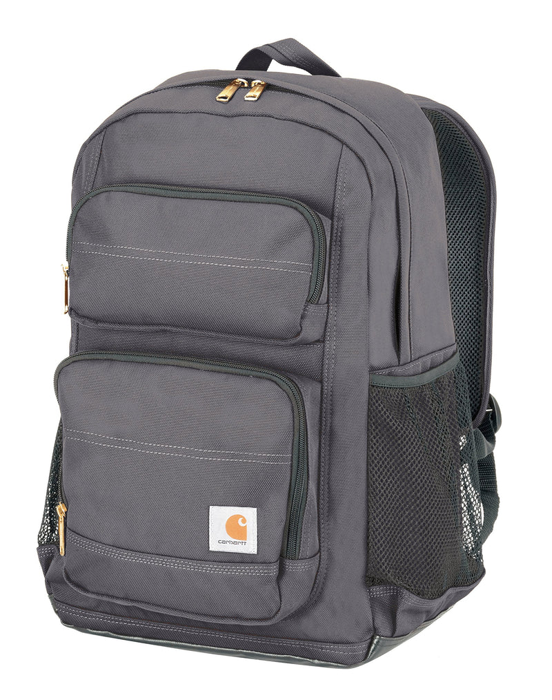 Carhartt Legacy Standard Work Backpack with Padded Laptop Sleeve and Tablet Storage, Grey - backpacks4less.com