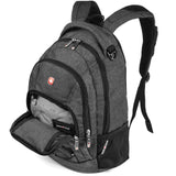 SWISSGEAR 1186 Laptop Backpack (Heather Gray) - backpacks4less.com
