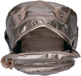 Seoul L Solid Laptop Backpack, Metallic Pewter - backpacks4less.com