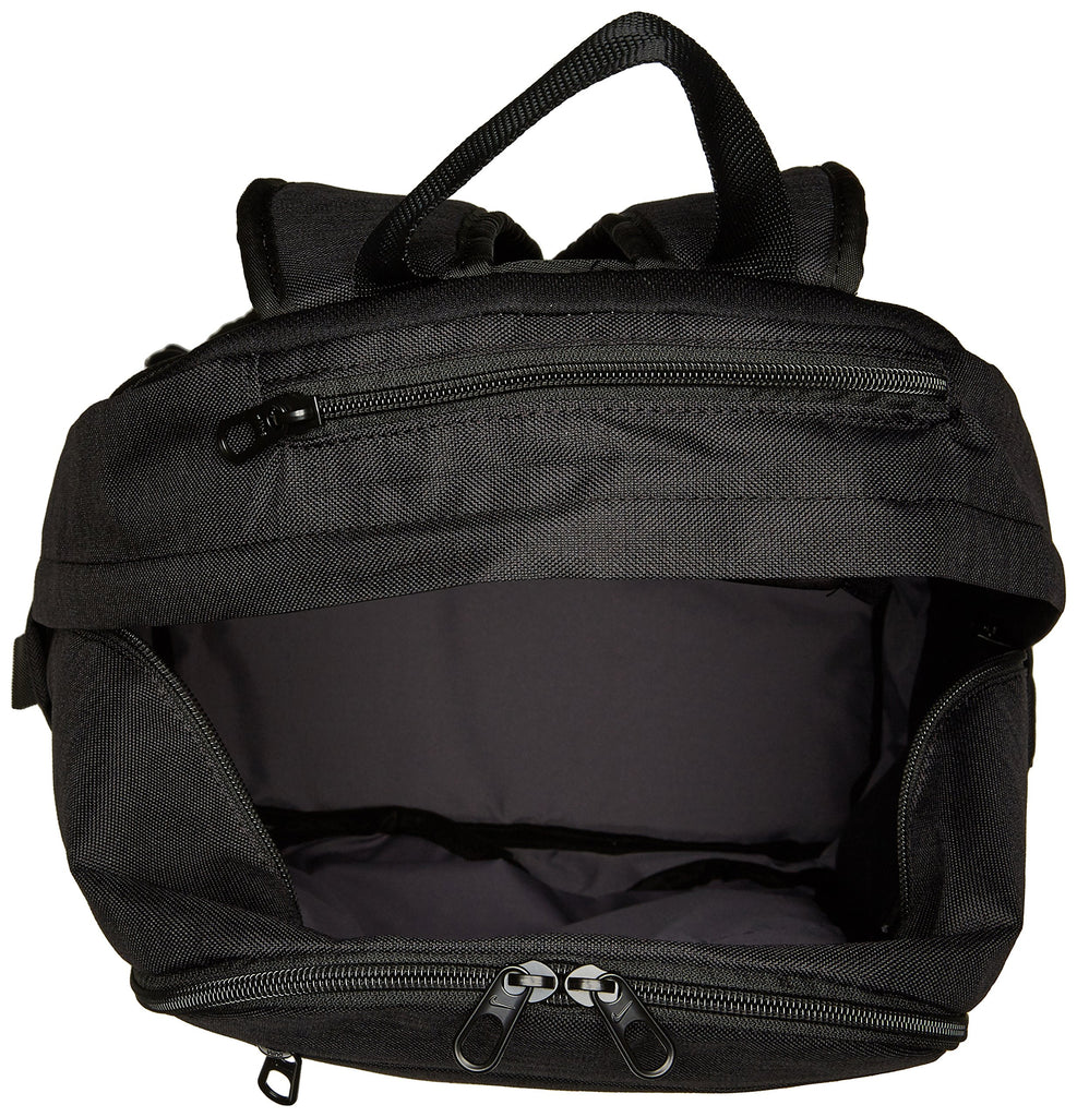 Nike Brasilia Training Backpack, Extra Large Backpack Built for Secure Storage with a Durable Design, Black/Black/White - backpacks4less.com