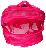 NIKE Brasilia Mesh Backpack 9.0, Rush Pink/Rush Pink/White, Misc - backpacks4less.com