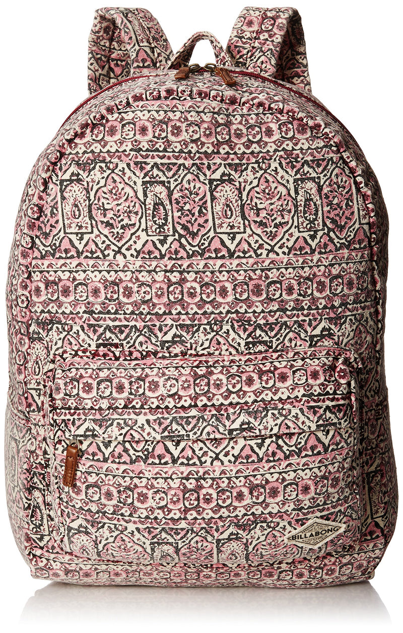 Billabong Women's Juniors Hand Over Love Backpack, Black Cherry - backpacks4less.com