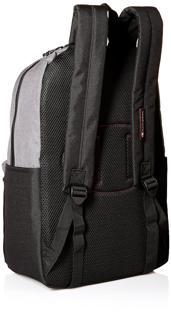 Champion Men's Manuscript Backpack, heather grey, One size - backpacks4less.com