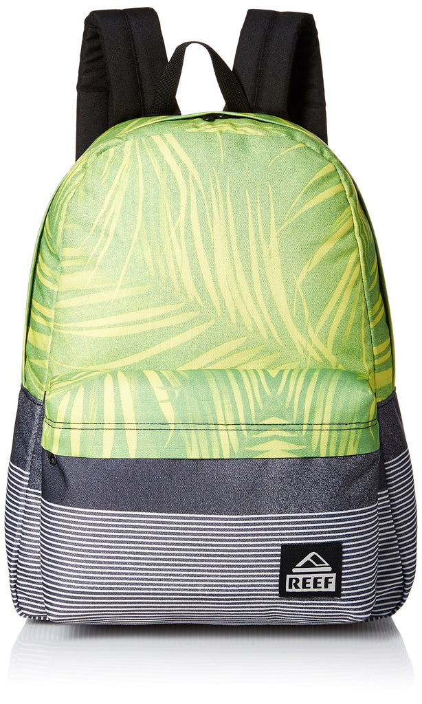 Reef Men's Moving On Backpack, black/green - backpacks4less.com
