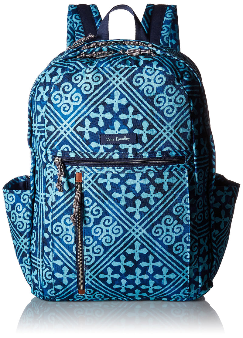 Vera Bradley Women's Lighten Up Grand, Cuban Tiles - backpacks4less.com