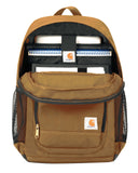 Carhartt Legacy Standard Work Backpack with Padded Laptop Sleeve and Tablet Storage, Carhartt Brown - backpacks4less.com