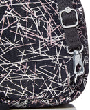 Kipling womens Alber 3-In-1 Convertible Mini Backpack, Navy stick Print, One Size - backpacks4less.com