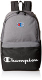 Champion Men's Manuscript Backpack, heather grey, One size