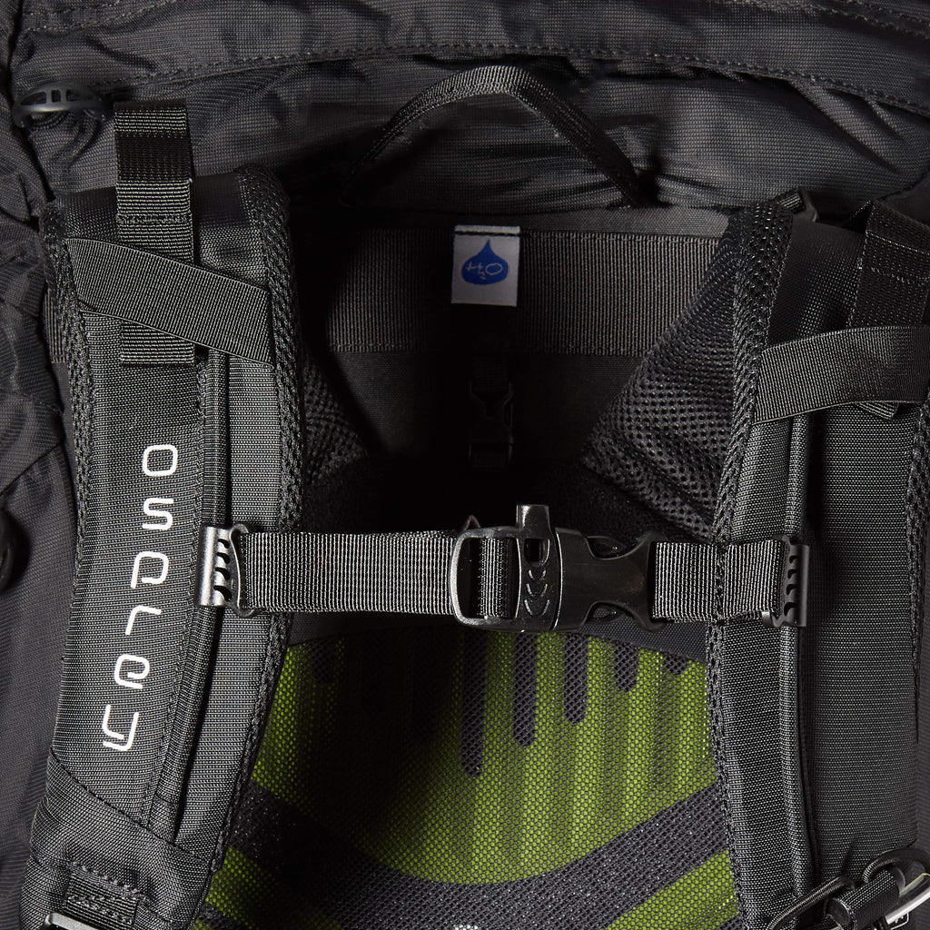 Osprey Packs Kestrel 38 Backpack, Black, Small/Medium - backpacks4less.com