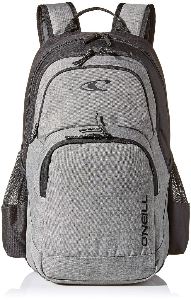 O Neill Men s Traverse Backpack Heather Grey ONE backpacks4less