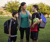 Soccer Backpack - Basketball Backpack - Youth Kids Ages 6 and Up - with Ball Compartment - All Sports Bag Gym Tote Soccer Futbol Basketball Football Volleyball - backpacks4less.com