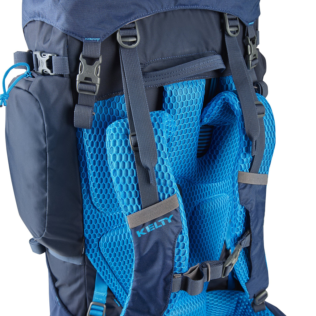 kelty coyote 65 pack cover Kelty Coyote 65 Backpack, Twilight Blue