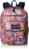 JanSport Unisex Big Student Multi Flower Backpack - backpacks4less.com